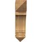 Ekena Millwork Imperial Arts & Crafts Rough Sawn Bracket, Western Red Cedar, 6"W x 20"D x 24"H BKT06X20X24IMP03RWR - alternate 4